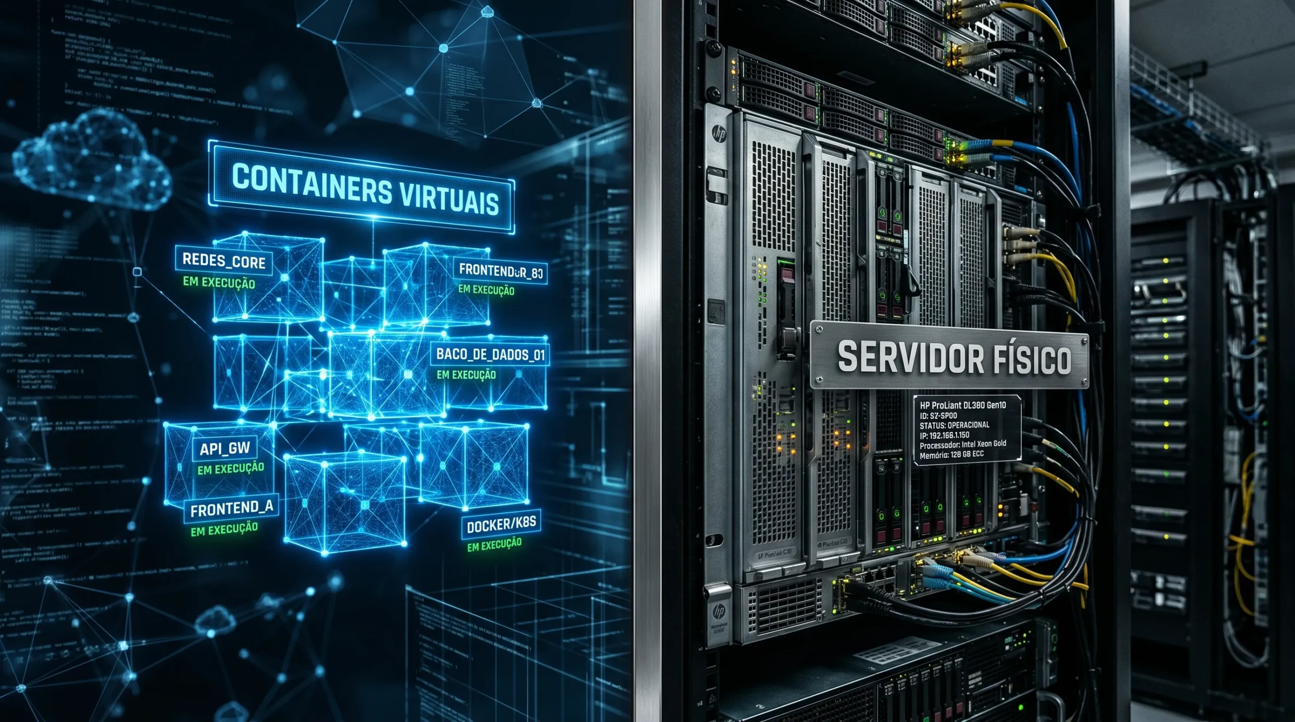 Comparação de isolamento físico entre ambientes de nuvem VPS e servidores dedicados.