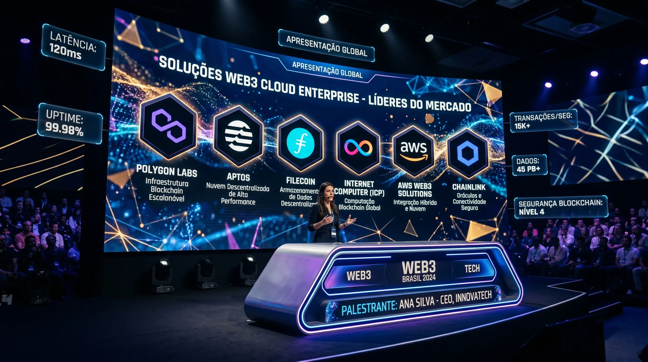 Análise de mercado das melhores plataformas para hospedar node blockchain.